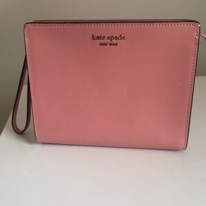 kate spade Pink Spencer Gusseted Wristlet